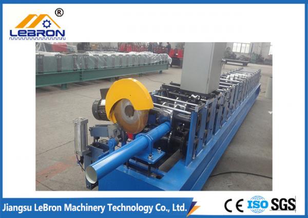 Quality Factory Directly Sell Round and Rectangular Steel Downspout Roll Forming Machine 2018 new design CNC Control for sale