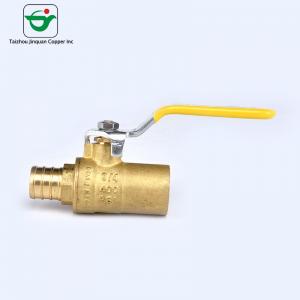 China Rust Resistant Water Pipe 1/2'' Brass Float Ball Valve on sale