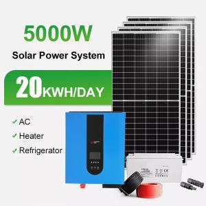 China Customized Solar Power System With Working Temperature -20℃~60℃ on sale
