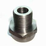 china Custom Precision CNC Machined Parts Steel Hexagonal Connectors manufacture