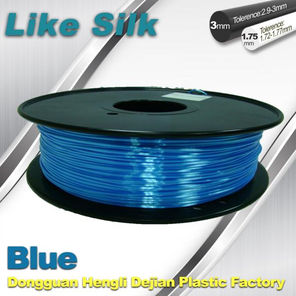 Quality Polymer Composites 3D Printer Filament Blue Easy Stripping Print Smooth for sale