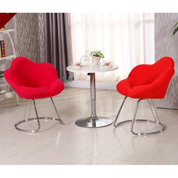 Commercial Modern Metal Chairs , Antique Upholstered Dining Chairs With Metal