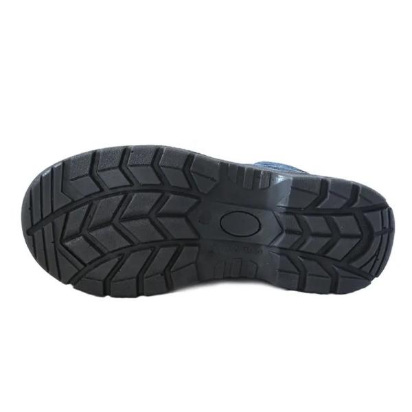 S1P Industrial Steel Toe Shoes Anti Impact Puncture Resistant Work Boots Blue