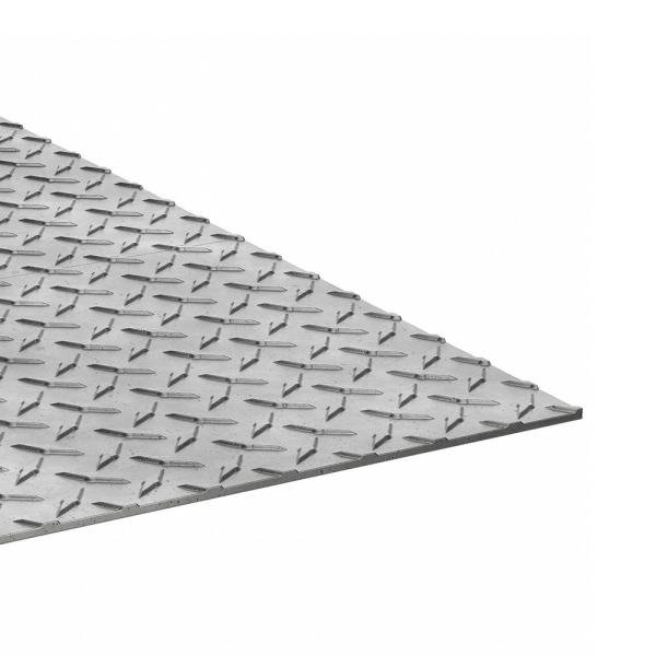 1500mm Width SS Steel Sheet 304 Stainless Steel Diamond Shaped Checkered Plates