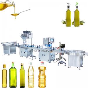 China Olive Oil Filling Machine Production Line Fully Automatic Oil Filling Equipment wholesale