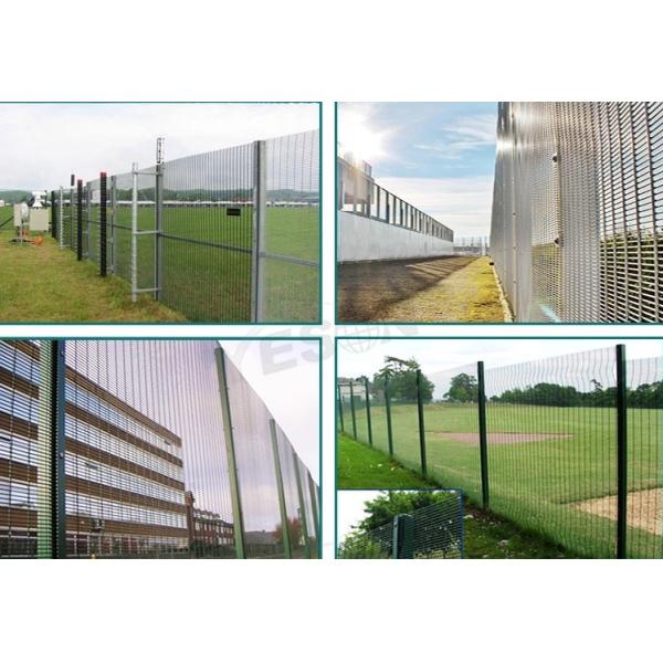 High Security 4.5mm 358 Mesh Fencing For Prison