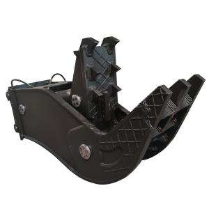 China 2250 KN Excavator Grab Attachment , Hydraulic Breaker Attachment 4 Side Blade wholesale