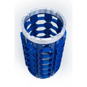 China 59.5mm Wide POM Outer Drum Cell for Dough Divider Rounder Machines - Durable and Customizable Spare Part wholesale