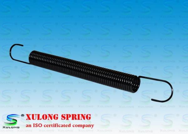 Quality Black Coated Elevator Springs / Extension Coil Springs 4.0MM Wire Diameter for sale