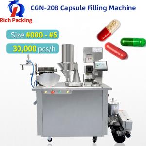 China Semi Automatic Hard Gelatin Gel Capsule Filling Machine With High Efficiency wholesale