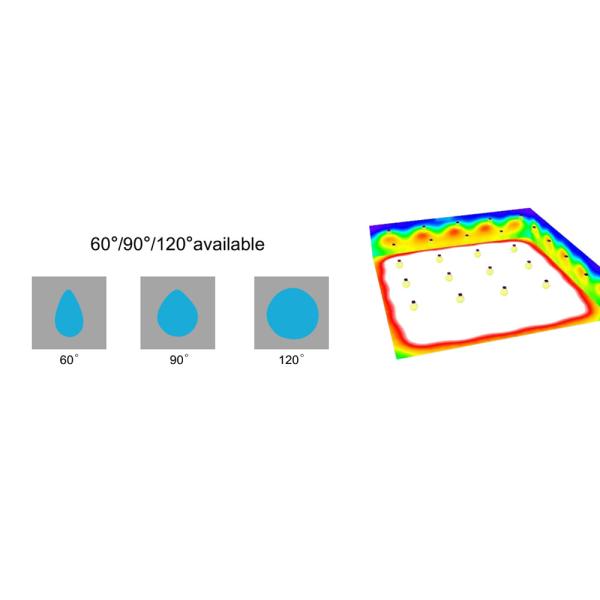 High Power 150W 24000Lumens Waterproof IP66 IK10 LED High Bay Lamps / Light Ce & RoHs 5 years warranty