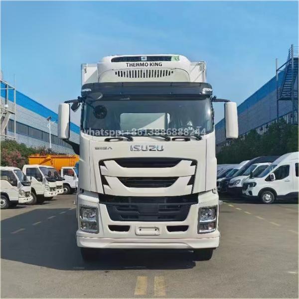 Best Sellers I SUZU GIGA Refrigerator truck Cold Chain Transporter freezer van