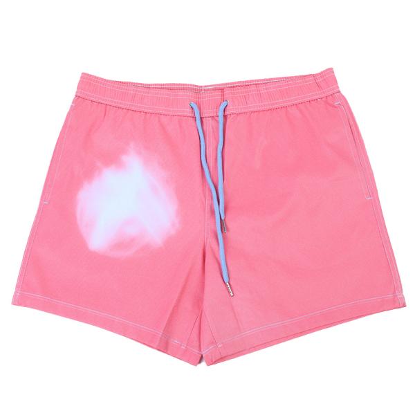 Oem Factory Manufacturer Custom Logo Skin Friendly Color Changing Swim Trunks Cool Quick Dry Board Shorts