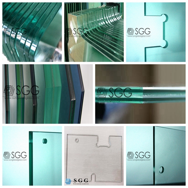 Top quality 12mm laminated toughened low-e glass