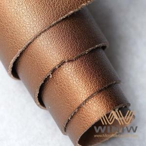 China Leather Substitute Material Brown Faux Leather Upholstery Fabric for Handbags PVC Leather wholesale