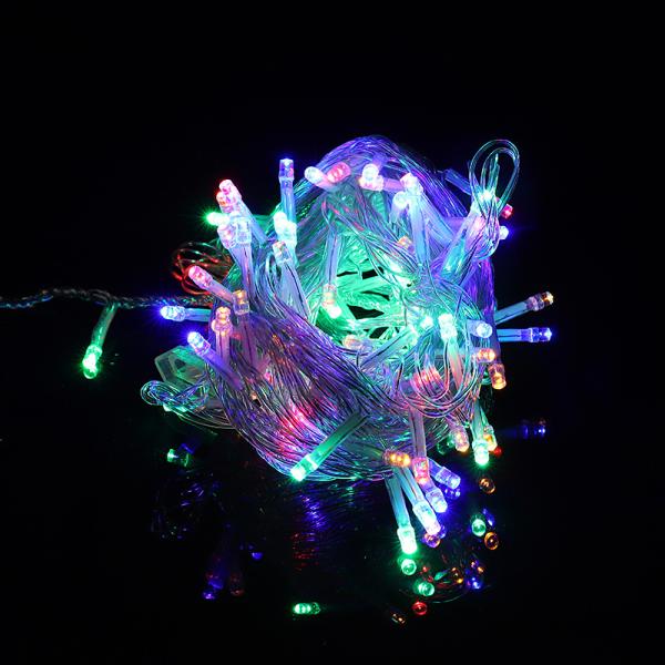 Christmas Lights 10M 20M 30M 50M 100M Decorative Led String Fairy Light 8 Modes Garlands Lights For Wedding Party Holida