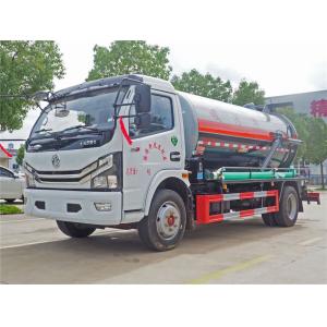China 4x2 Chinese Dongfeng 6000 Liters Sewage Suction Truck on sale