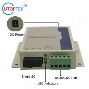 China Serial Rs232 422 485 Fiber Model RS232 RS422 RS485 to Fibre Optic Converter on sale