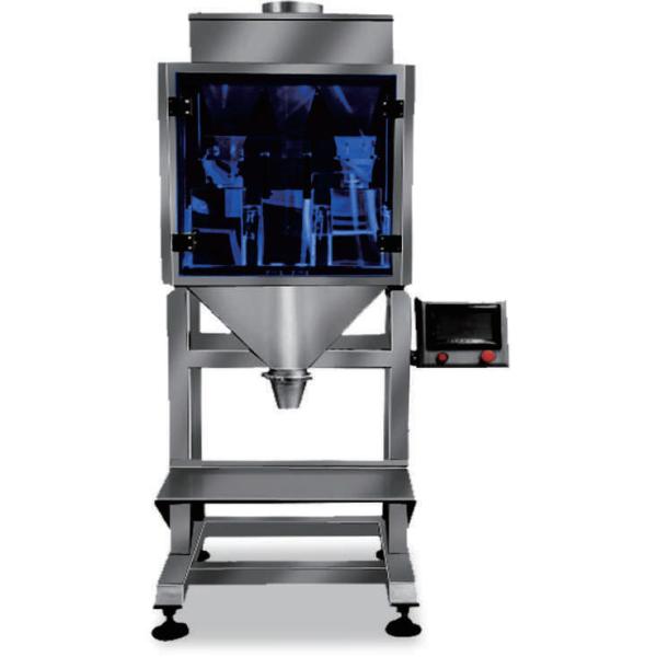 China Semi Automatic Vertical Granule Packing Machine Straight Linear Weigher Packing on sale