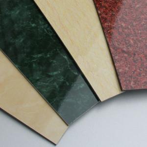China Granite Texture And Marble Vein Surface Aluminum Composite Panel on sale