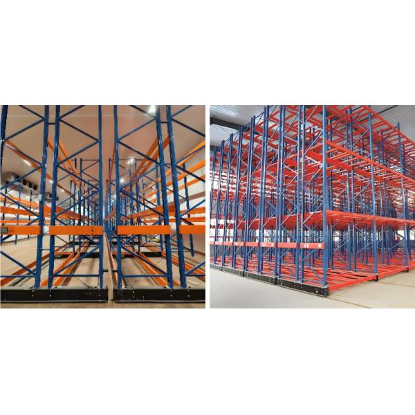 High Density Steel Automatic Electric Movable Racking Warehouse Storage Electrical Motorized Mobile Rack