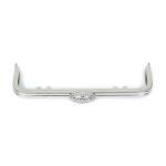 Coin Purse Clutch Kiss Clasp Frame Embossed ISO9001 Lightweight And Convenient