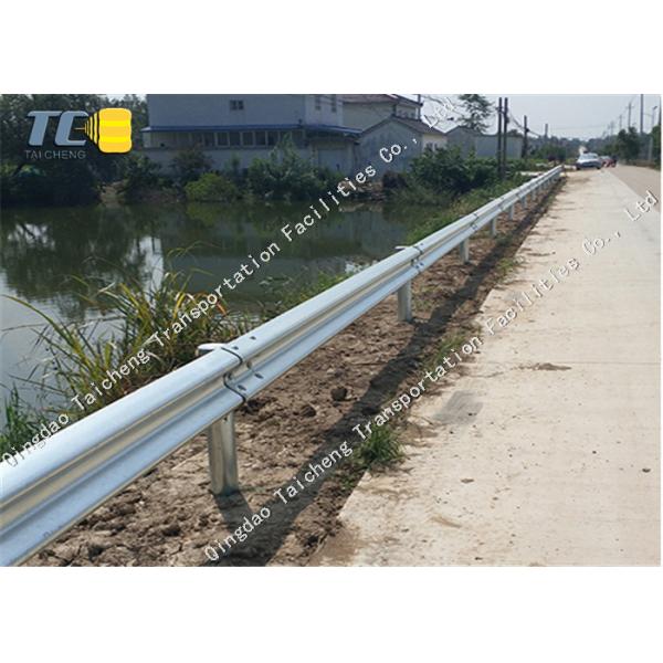 Traffic Highway Guardrail Roadway Safety Crash Barrier W Beam Guardrail