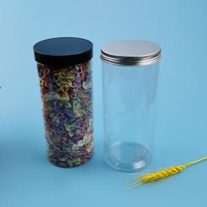 China 85mm Screw Cap 1200ML PET Plastic Screw Cap Jars wholesale