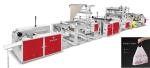 Drawstring Garbage Bag On Roll Making Machine 60m/min