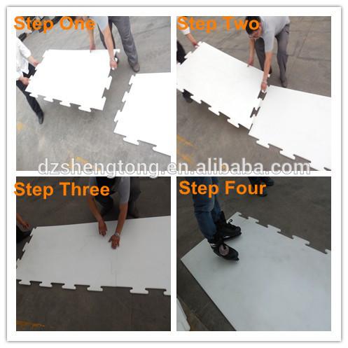 excellent self-lubrication UHMWPE synthetic skating artificial ice sheet supplier