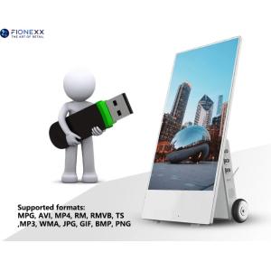 China IP65 43inch Battery Powered Digital Signage Outdoor Digital Poster wholesale