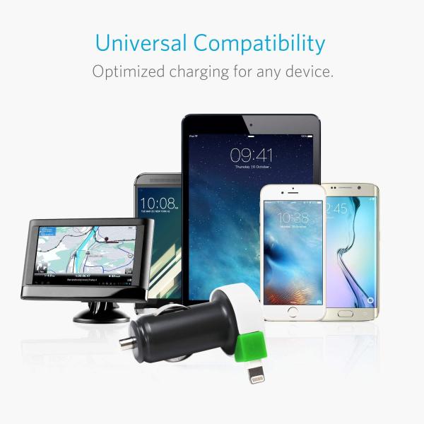Dual USB Car Phone Charger 30W Mobile Phone Car Charger Adapters