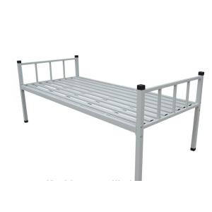 China Electrostatic Coating Metal Frame Single Bed All Iron 12inch Gap wholesale