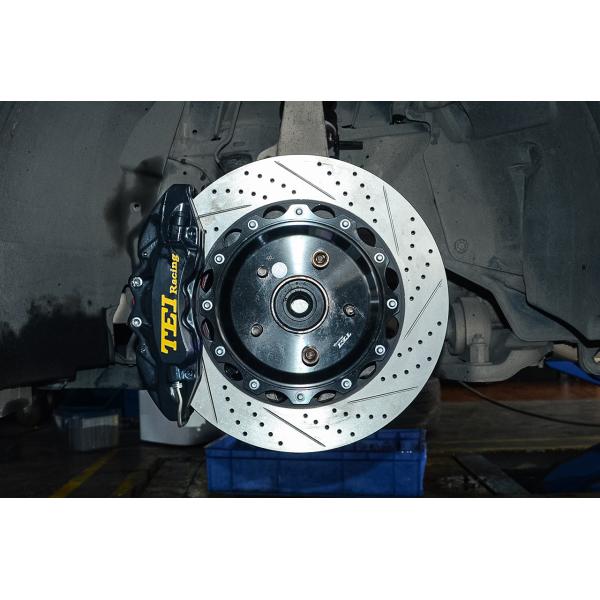 Big Brake Kit 355*32mm Rotor For Infiniti G37 Front 4piston Caliper With 345*28mm Rotor For Rear 18 Inch Wheel