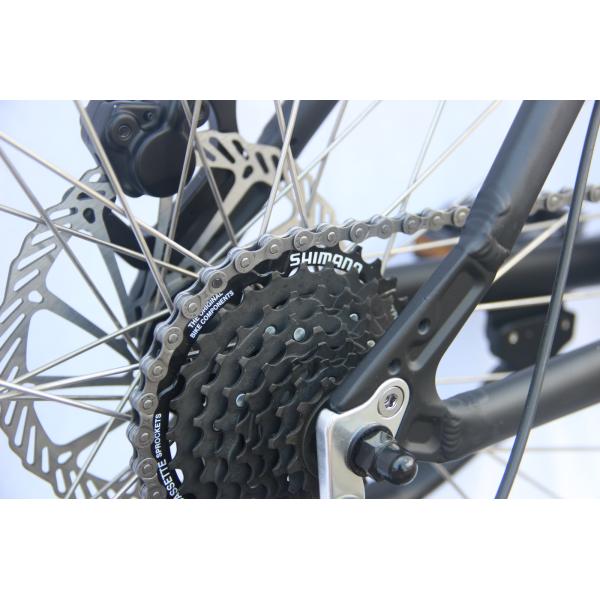 2 Wheel Portable Motorized Bike Aluminum Frame Lightweight