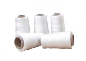 China Virgin 100% White Nylon Thread Dyed Color 40/2 In Various Clothing on sale