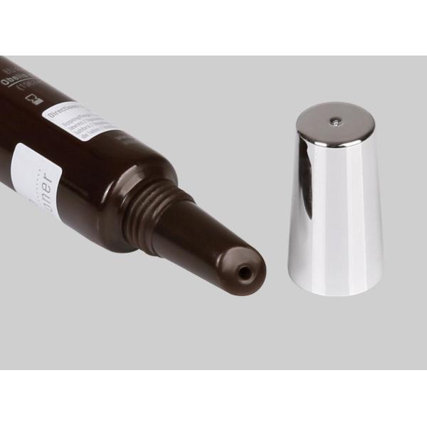 PCR PE 10-25ml Cosmetic Packing Tube D19mm , Empty Lipgloss Tube Offset Printing