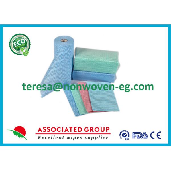 Disposable Fabric Cleaning Wipes Washcloths , Toilet Cleaning Wipes
