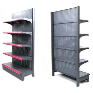 Customized Size Supermarket Display Shelf Grocery Rack Corrosion Protection