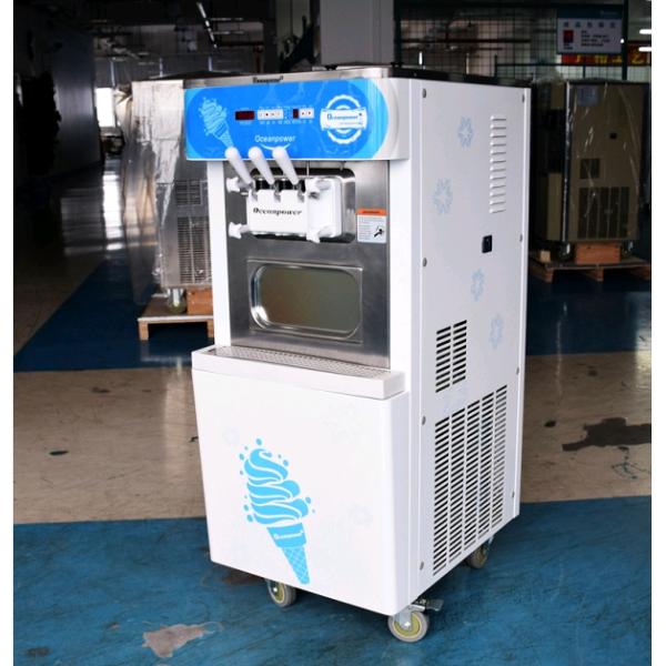 Frozen Yogurt machine Soft Ice Cream Machine adopt by Chill,Yogurberry.OceanPower OP138C Floor Standing.Very Reliable.