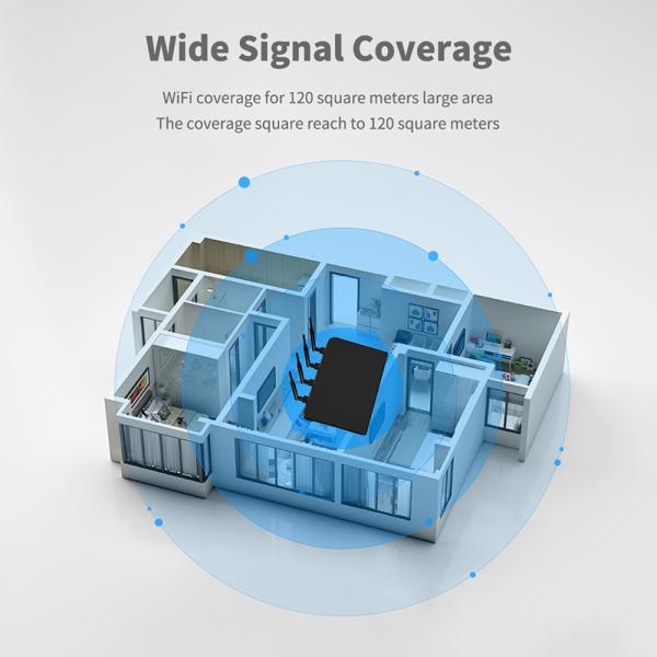 600-6000MHz Indoor Wireless SMA Mini MIMO Rubber Duck Router ABS Omni Rubber WiFi Antenna