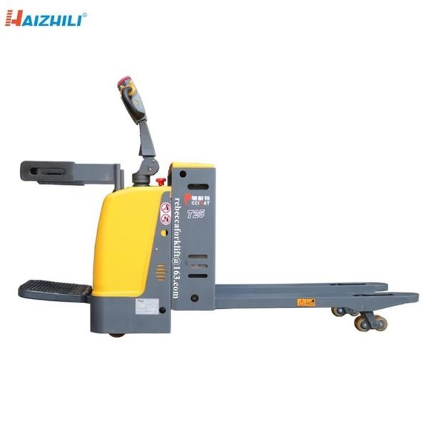 3000kg Electric Lift Truck , Compact Design Pallet Lift Truck Stable Performance