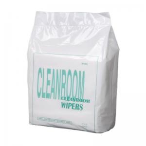 China 100% Polyester 110gsm Lint Free Disposable Cloths 9x9 Class 100 Anti Static Wipes wholesale