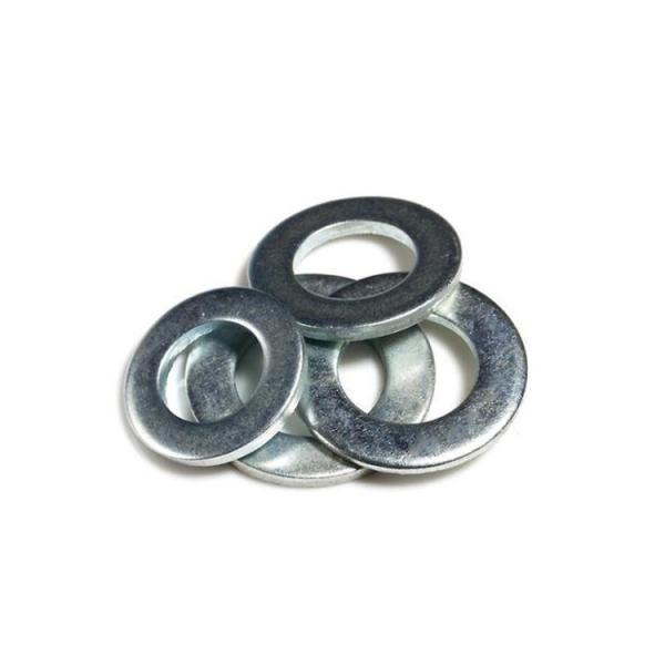 Zinc Plain Flat Washer , Steel Fender Washers For Fastener Bolts / Structural Washer