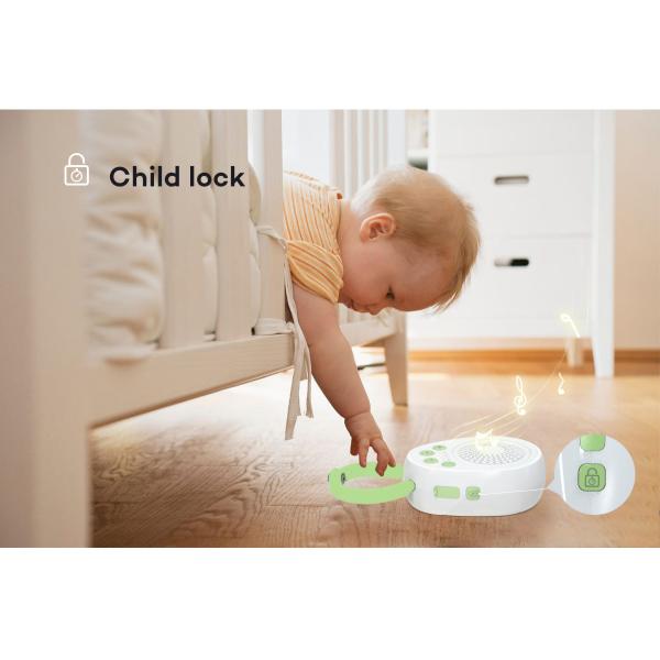 20m Range White Noise Sound Machine for Better Sleep and Improved Work Performance 72*38 mm Size