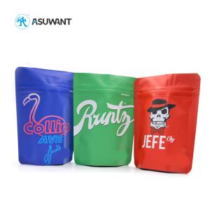 Custom Size Mylar Food Bags Foil Laminated Dried Recyclable Gravure Printing