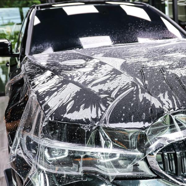 Anti Scratch 6.5MIL TPU Gloss Paint Protection Film Self Healing Without Heat