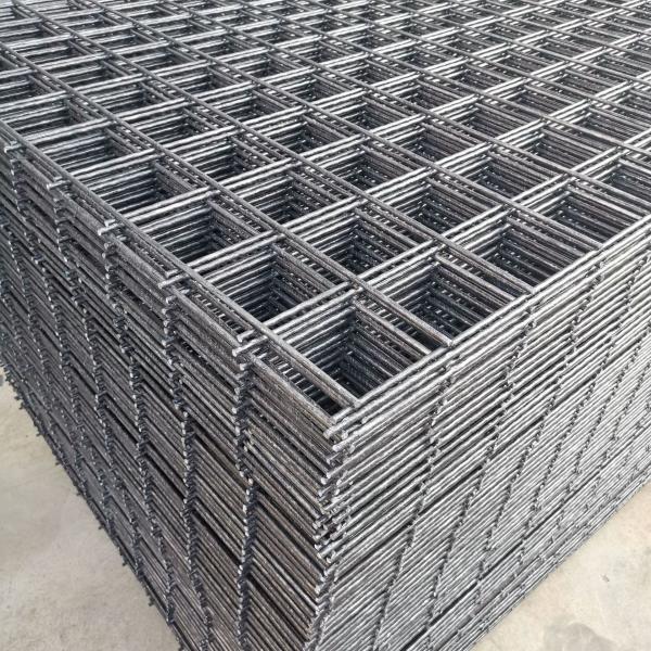 Wire Fence Square Hole Galvanised Weld Mesh Panels 2x4