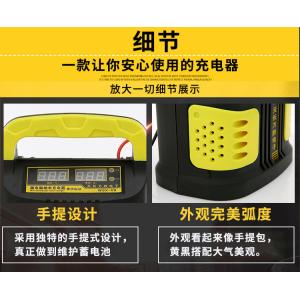 Lead Acid 10AH 200AH Intelligent Car Battery Charger