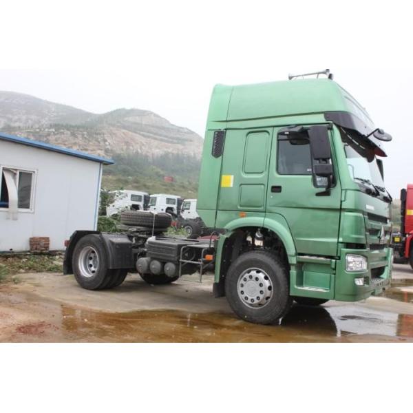 Semi Tractor Truck Prime Mover Truck With High Roof Cab Engine Exhaust Brake